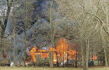 Fires destroy residences, claim one life